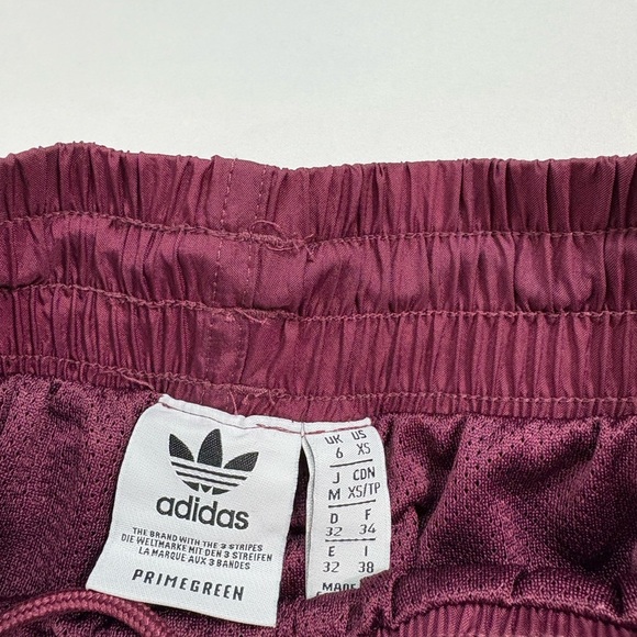 Adidas Burgundy Primegreen Shorts - Picture 7 of 10